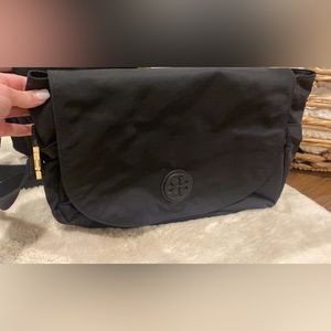 Tory Burch Nylon Messenger bag, used as a diaper bag. Excellent Used condition.